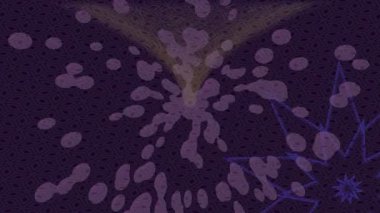 Soyut hareket desenli fütüristik video üretimi için dinamik dijital arkaplan