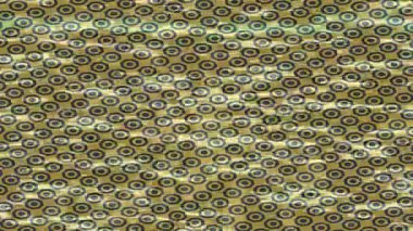 Soyut hareket desenli fütüristik video üretimi için dinamik dijital arkaplan