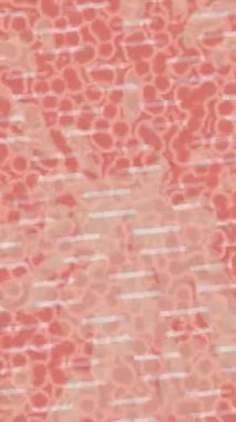 Benzersiz dijital animasyon tarzı grafikleri olan yaratıcı ortam tasarımı için yenilikçi hareket dokusu