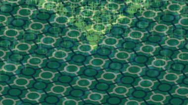 Organik desenli yüzey giriş stili video film sanatı ile soyut arkaplan tasarımı