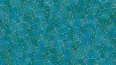 Soyut hareket desenli fütüristik video üretimi için dinamik dijital arkaplan