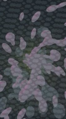 Organik desenli yüzey giriş stili video film sanatı ile soyut arkaplan tasarımı