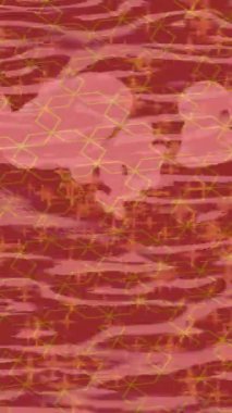 Organik desenli yüzey giriş stili video film sanatı ile soyut arkaplan tasarımı