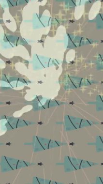 Yaratıcı video düzenleme film arkaplan tasarımı için minimalist organik hareket grafikleri