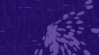 Organik desenli yüzey giriş stili video film sanatı ile soyut arkaplan tasarımı