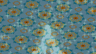 Organik desenli yüzey giriş stili video film sanatı ile soyut arkaplan tasarımı