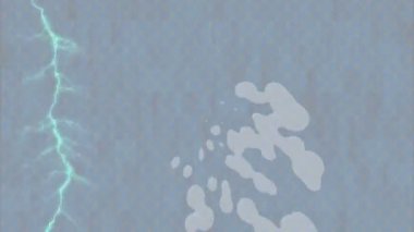 Modern medya üretimi için fütüristik dijital soyut doku sinematik tarz hareketli grafik ögesi