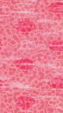 Benzersiz video giriş tasarımı projeleri için detaylı yüzey kalıbı film animasyon stili grafik girişi