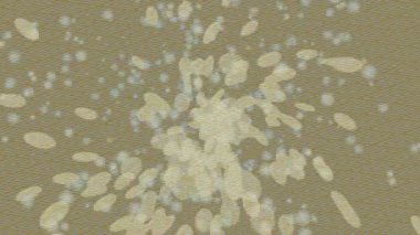 Benzersiz dijital animasyon tarzı grafikleri olan yaratıcı ortam tasarımı için yenilikçi hareket dokusu