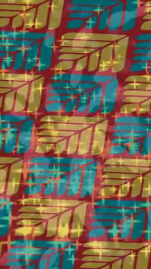 Lüks hareket projeleri için soyut tasarım stili animasyonu olan üst düzey dijital doku