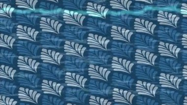 Organik desenli yüzey giriş stili video film sanatı ile soyut arkaplan tasarımı