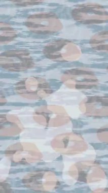 Organik desenli yüzey giriş stili video film sanatı ile soyut arkaplan tasarımı