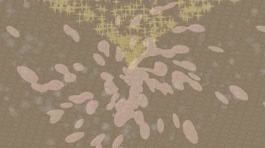 Yaratıcı video düzenleme film arkaplan tasarımı için minimalist organik hareket grafikleri