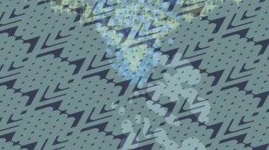 Modern medya üretimi için fütüristik dijital soyut doku sinematik tarz hareketli grafik ögesi