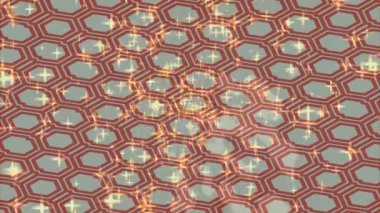 Benzersiz dijital animasyon tarzı grafikleri olan yaratıcı ortam tasarımı için yenilikçi hareket dokusu