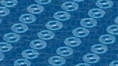 Lüks hareket projeleri için soyut tasarım stili animasyonu olan üst düzey dijital doku