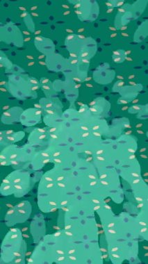 Benzersiz video giriş tasarımı projeleri için detaylı yüzey kalıbı film animasyon stili grafik girişi