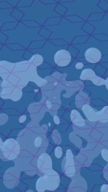 Dijital doku yüzey tasarım biçimi ile modern video animasyonu için gelişmiş hareket grafikleri