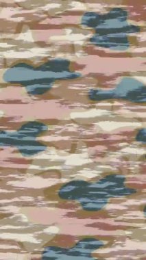 Benzersiz dijital animasyon tarzı grafikleri olan yaratıcı ortam tasarımı için yenilikçi hareket dokusu