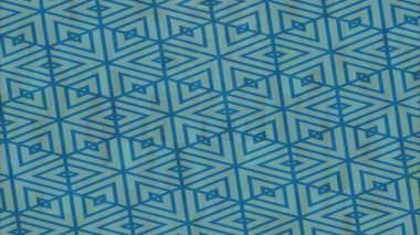 Benzersiz dijital animasyon tarzı grafikleri olan yaratıcı ortam tasarımı için yenilikçi hareket dokusu