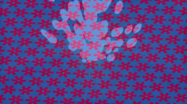 Benzersiz hareket dokusu tasarım sanatı ile profesyonel video düzenleme için modern soyut grafikler