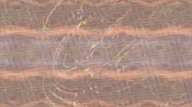 Modern medya üretimi için fütüristik dijital soyut doku sinematik tarz hareketli grafik ögesi