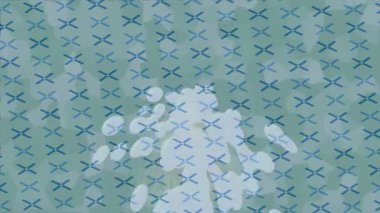 Organik desenli yüzey giriş stili video film sanatı ile soyut arkaplan tasarımı