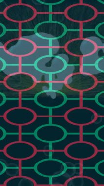 Yaratıcı video düzenleme film tasarımı için benzersiz hareket grafikleri biçimi giriş hareketi video pro