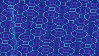 Soyut hareket desenli fütüristik video üretimi için dinamik dijital arkaplan