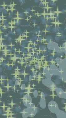 Soyut hareket desenli fütüristik video üretimi için dinamik dijital arkaplan