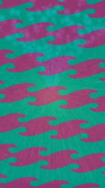 Benzersiz dijital animasyon tarzı grafikleri olan yaratıcı ortam tasarımı için yenilikçi hareket dokusu