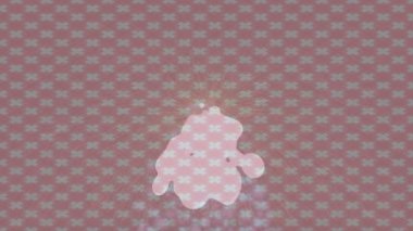 Dijital doku yüzey tasarım biçimi ile modern video animasyonu için gelişmiş hareket grafikleri