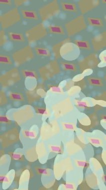 Benzersiz video giriş tasarımı projeleri için detaylı yüzey kalıbı film animasyon stili grafik girişi