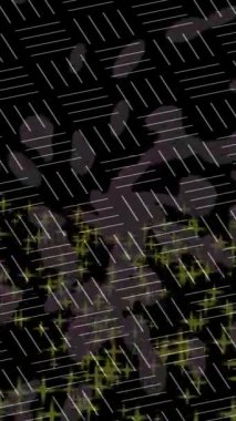 Soyut hareket desenli fütüristik video üretimi için dinamik dijital arkaplan