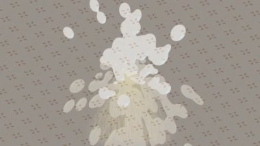 Lüks hareket projeleri için soyut tasarım stili animasyonu olan üst düzey dijital doku