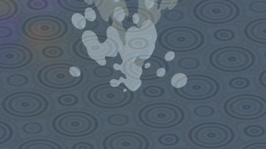 Benzersiz dijital animasyon tarzı grafikleri olan yaratıcı ortam tasarımı için yenilikçi hareket dokusu