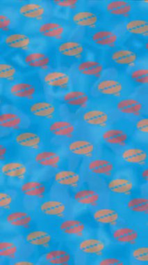 Soyut hareket desenli fütüristik video üretimi için dinamik dijital arkaplan