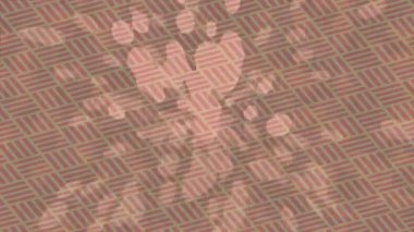 Yaratıcı video düzenleme film tasarımı için benzersiz hareket grafikleri biçimi giriş hareketi video pro