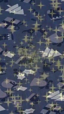 Organik desenli yüzey giriş stili video film sanatı ile soyut arkaplan tasarımı