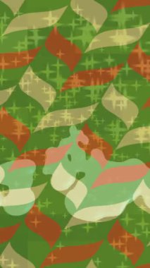 Dijital doku yüzey tasarım biçimi ile modern video animasyonu için gelişmiş hareket grafikleri