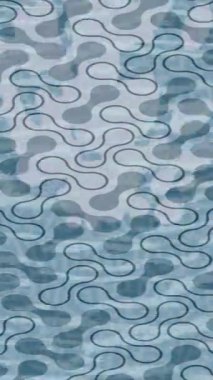 Soyut hareket desenli fütüristik video üretimi için dinamik dijital arkaplan