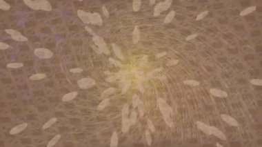 Soyut hareket desenli fütüristik video üretimi için dinamik dijital arkaplan