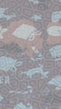 Yaratıcı video düzenleme film arkaplan tasarımı için minimalist organik hareket grafikleri