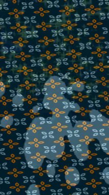 Benzersiz video giriş tasarımı projeleri için detaylı yüzey kalıbı film animasyon stili grafik girişi