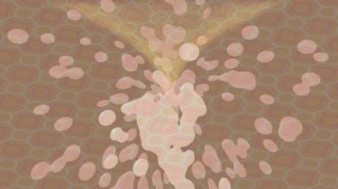 Lüks hareket tasarımı üst düzey video projeleri ve dijital sanat için zarif, pürüzsüz bir dokusu var.