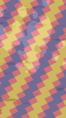 Benzersiz video giriş tasarımı projeleri için detaylı yüzey kalıbı film animasyon stili grafik girişi