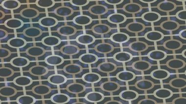 Modern medya üretimi için fütüristik dijital soyut doku sinematik tarz hareketli grafik ögesi