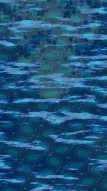 Lüks hareket projeleri için soyut tasarım stili animasyonu olan üst düzey dijital doku