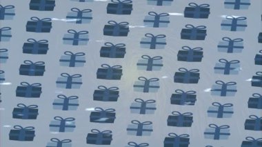 Benzersiz hareket grafikleri tasarım sanatına sahip yaratıcı film üretimi için özet bir arkaplan