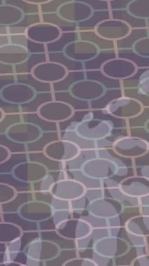 Benzersiz hareket grafikleri tasarım sanatına sahip yaratıcı film üretimi için özet bir arkaplan